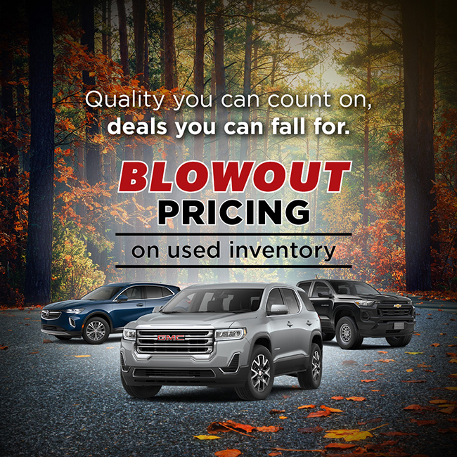 Used Blowout Pricing