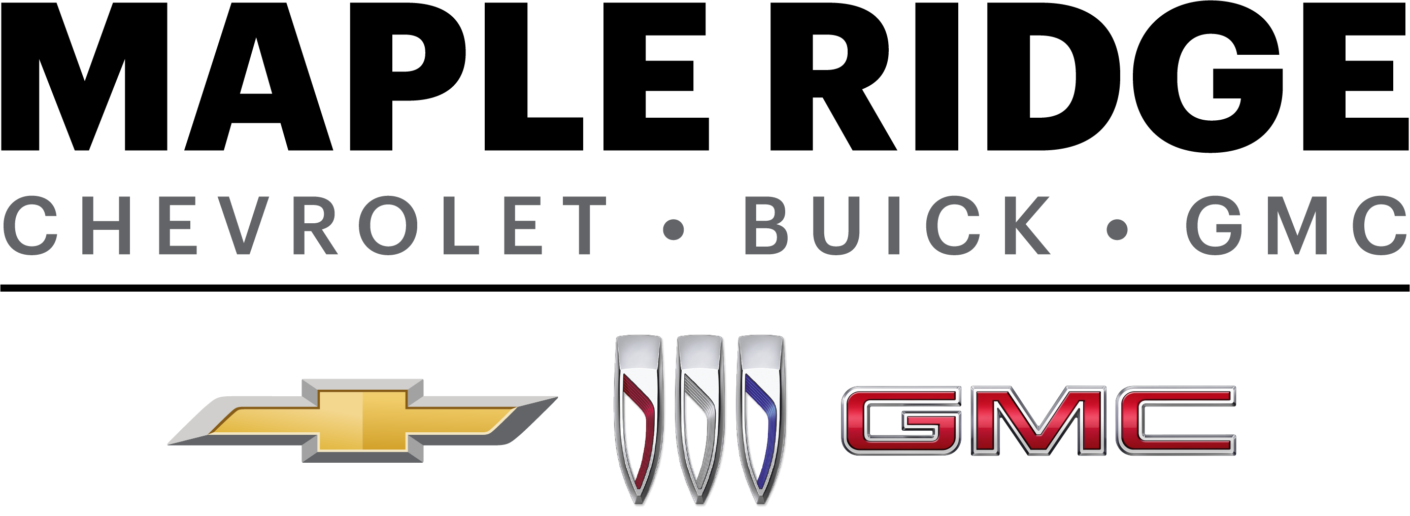 Maple Ridge Chevrolet Buick GMC Logo