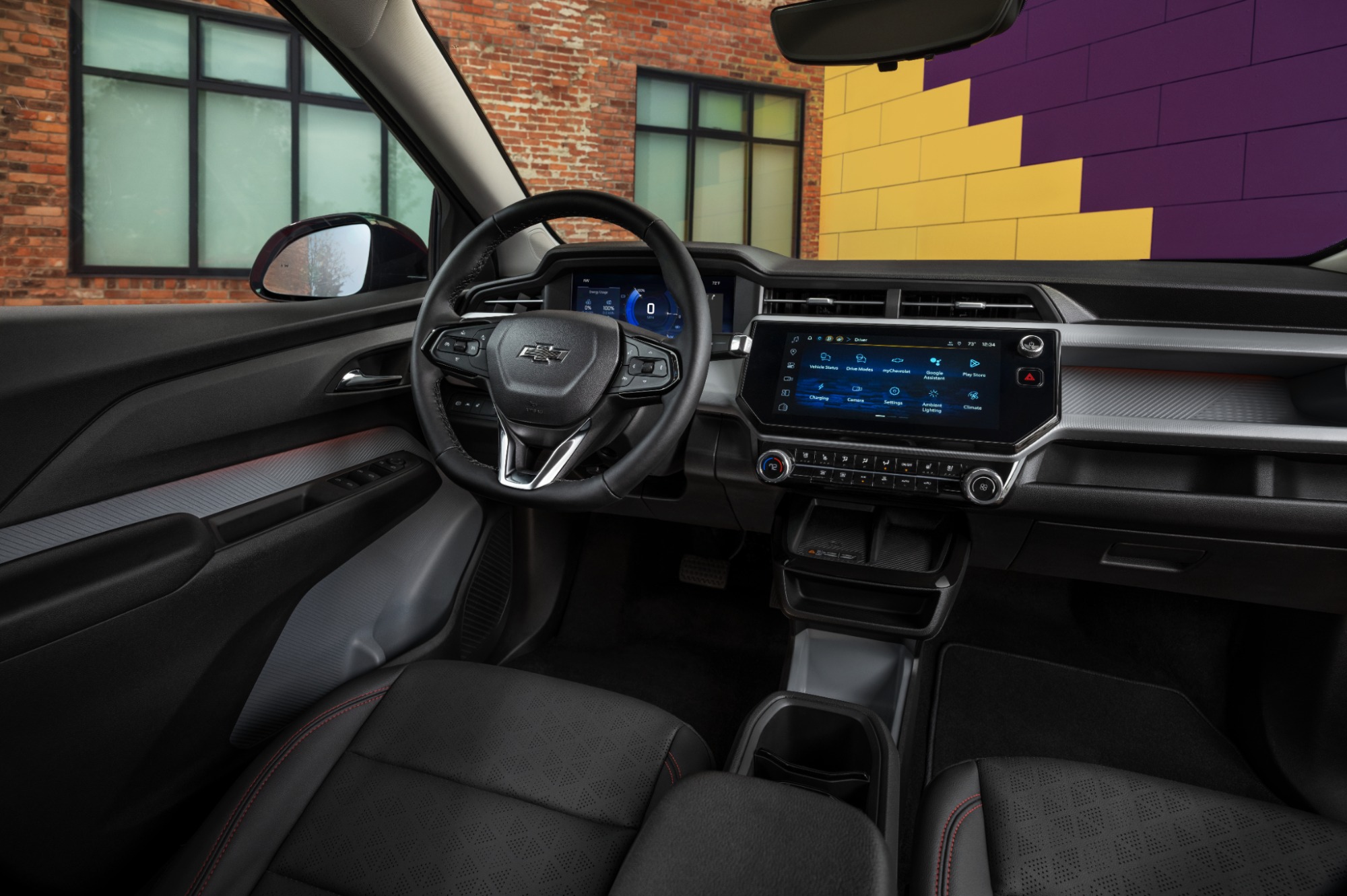 2027 Chevrolet Bolt interior dashboard and touchscreen